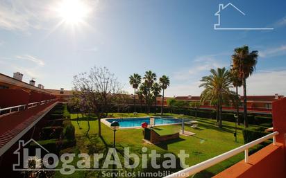 Jardí de Casa adosada en venda en Els Poblets amb Aire condicionat, Calefacció i Jardí privat