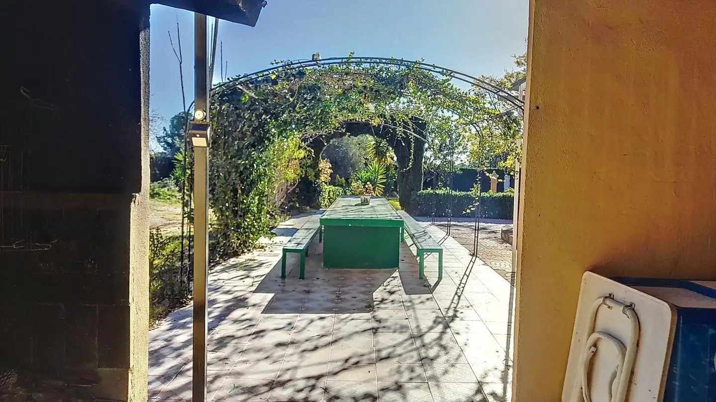 Terrasse von Country house zum Verkauf in Bétera mit Privatgarten, Abstellraum und Schwimmbad