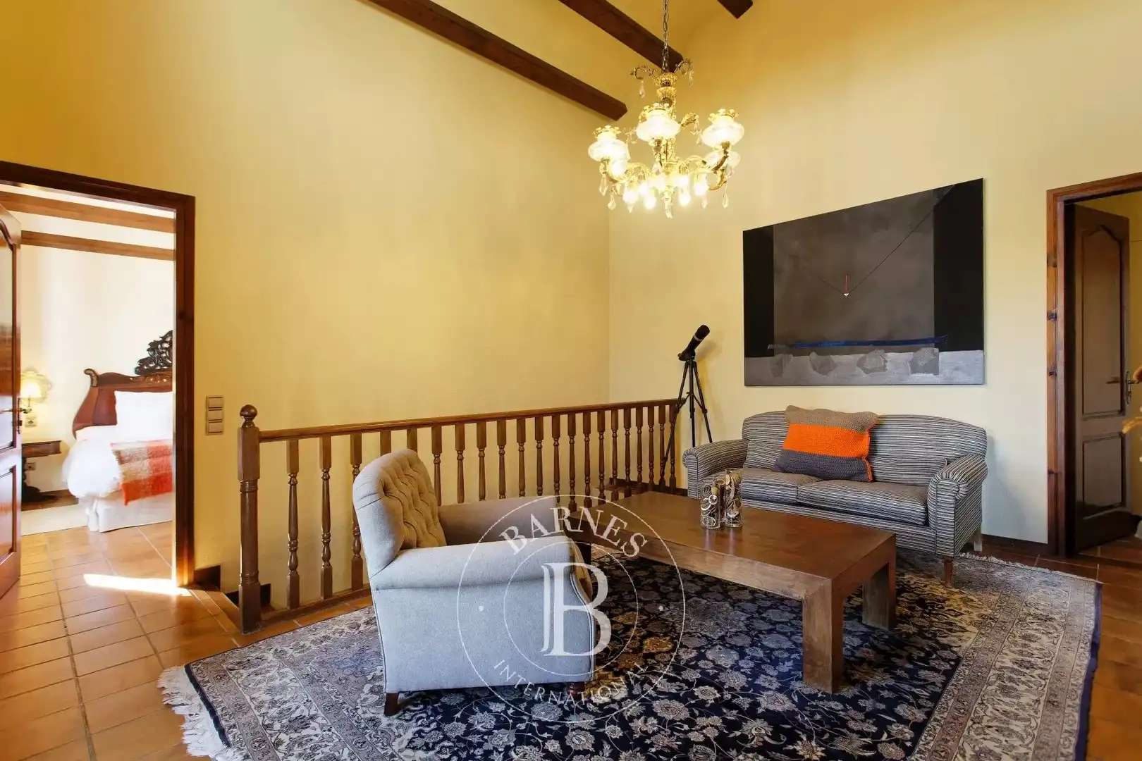 Living room of Houses for sale in Vilobí del Penedès  with Air Conditioner, Heating and Swimming Pool