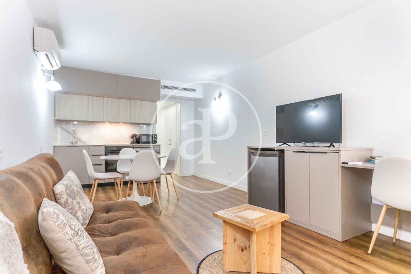 Living room of Flat for sale in  Valencia Capital  with Air Conditioner and Heating