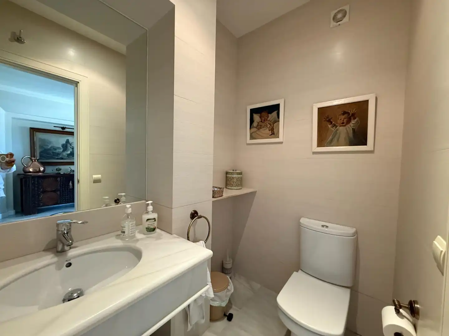 Bany de Casa o xalet en venda en El Puerto de Santa María amb Aire condicionat, Jardí privat i Terrassa
