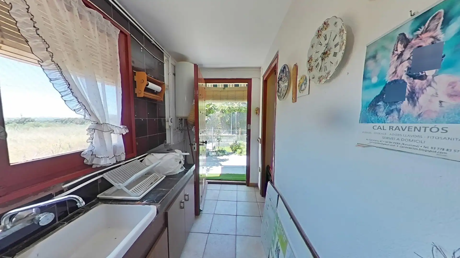 Cuina de Casa o xalet en venda en Piera amb Aire condicionat, Calefacció i Jardí privat