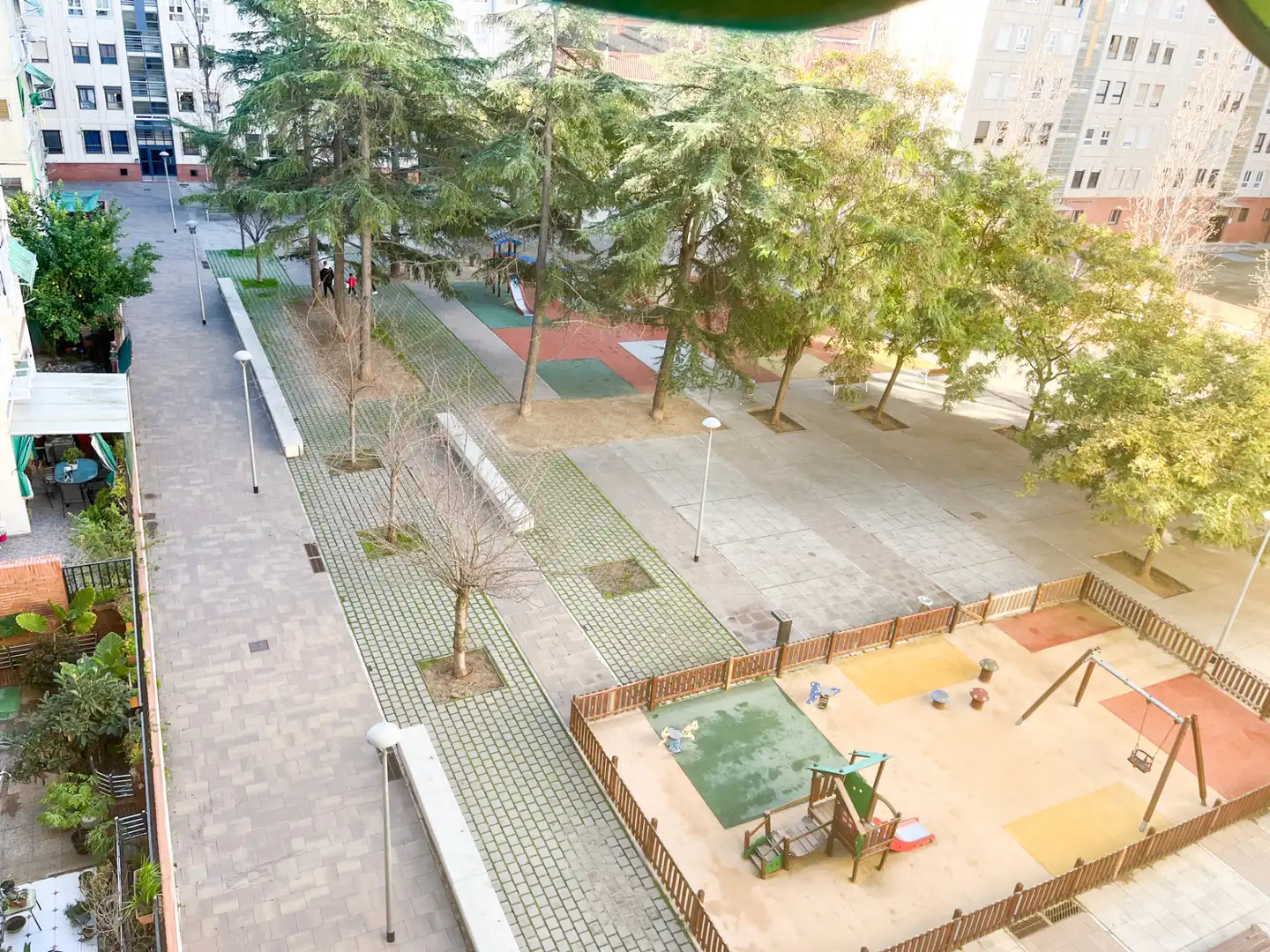 Terraza de Piso de alquiler en Cerdanyola del Vallès con Aire acondicionado, Calefacción y Parquet