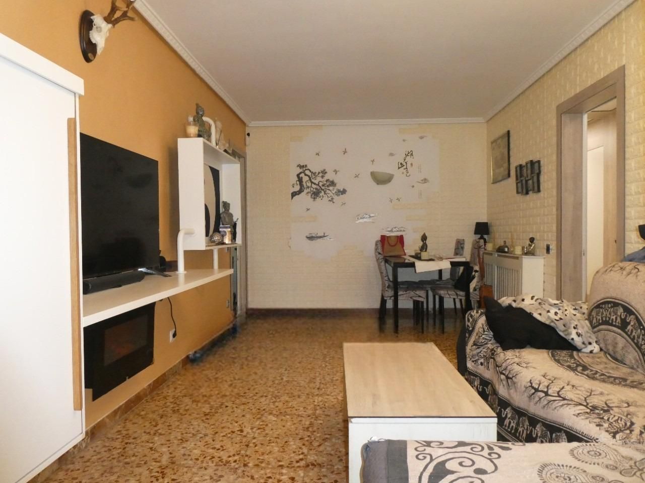 Living room of Planta baja for sale in  Barcelona Capital  with Balcony