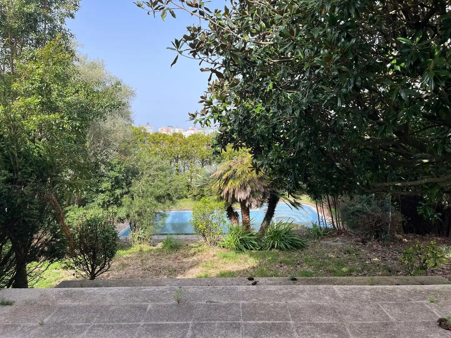 Garden of Houses for sale in Vigo   with Private garden, Terrace and Swimming Pool