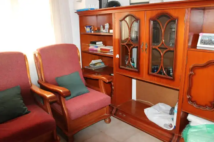 Wohnzimmer von Wohnung zum Verkauf in Alicante / Alacant mit Möbliert und Balkon