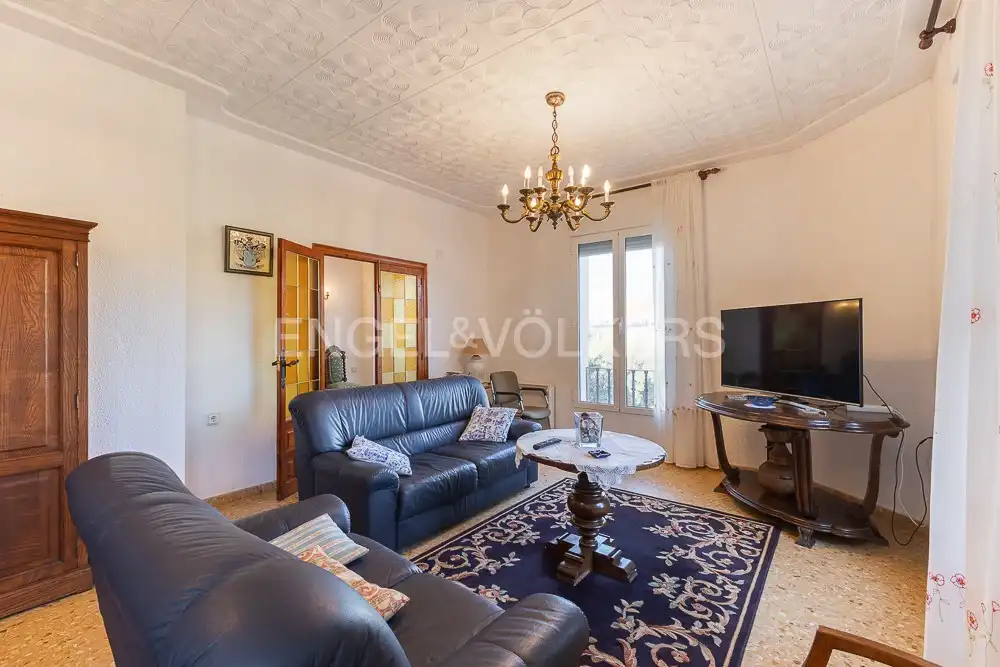 Sala de estar de Casa o chalet en venta en Paterna con Aire acondicionado, Calefacción y Jardín privado
