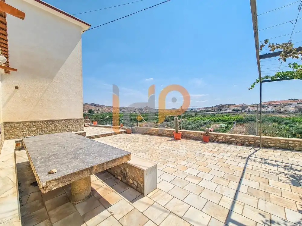 Terraza de Casa o chalet en venta en Arboleas con Jardín privado, Terraza y Trastero
