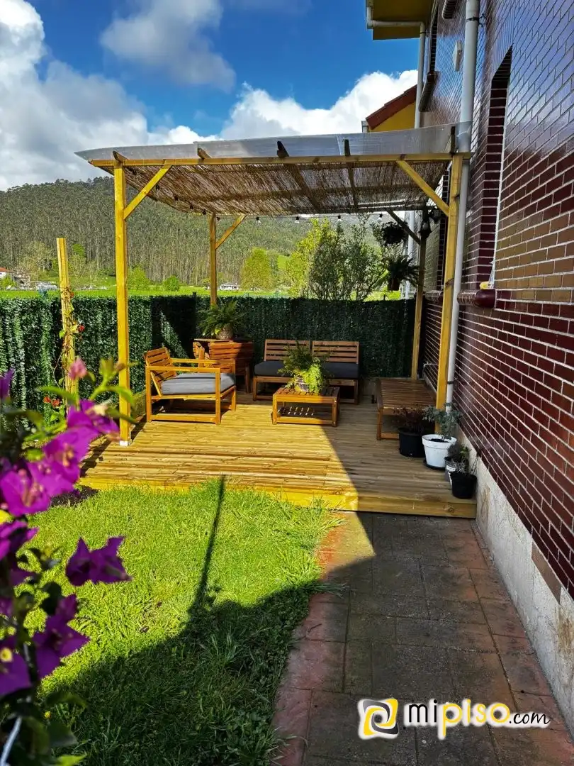 Terraza de Casa adosada en venta en Solórzano con Calefacción y Jardín privado
