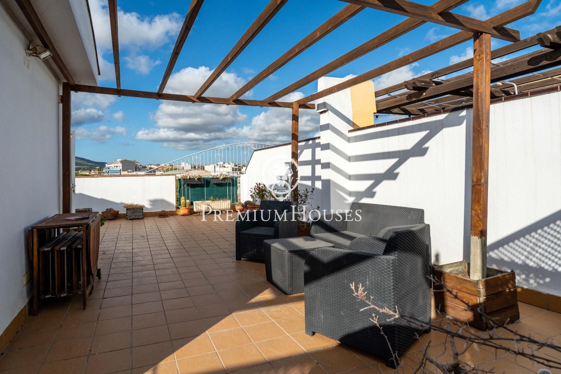 Terrassa de Dúplex en venda en Vilanova i la Geltrú amb Calefacció, Terrassa i Balcó