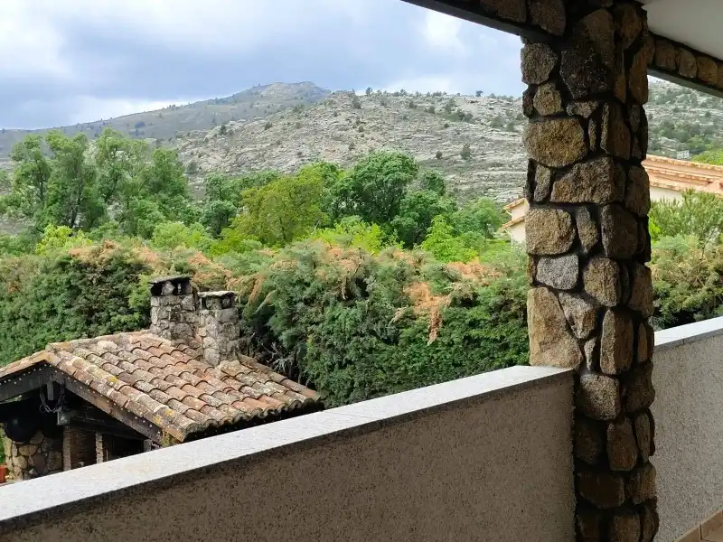 Terraza de Casa o chalet en venta en Bustarviejo con Calefacción, Parquet y Terraza