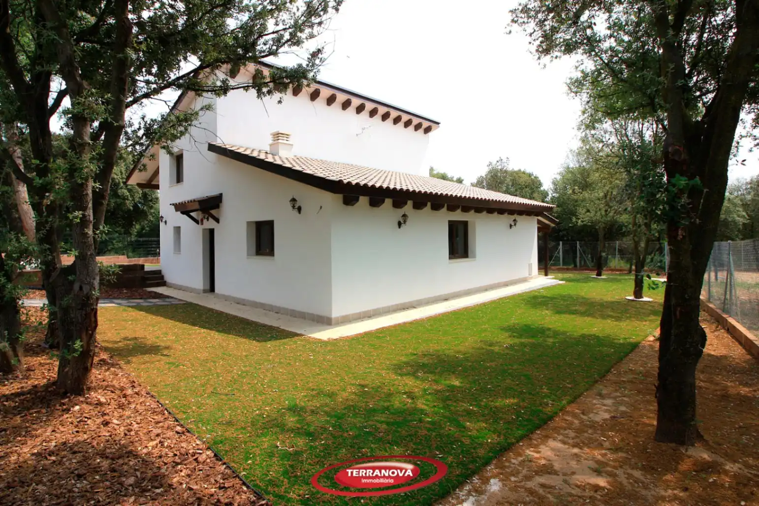 Exterior view of Houses for sale in L'Ametlla del Vallès  with Air Conditioner, Heating and Terrace