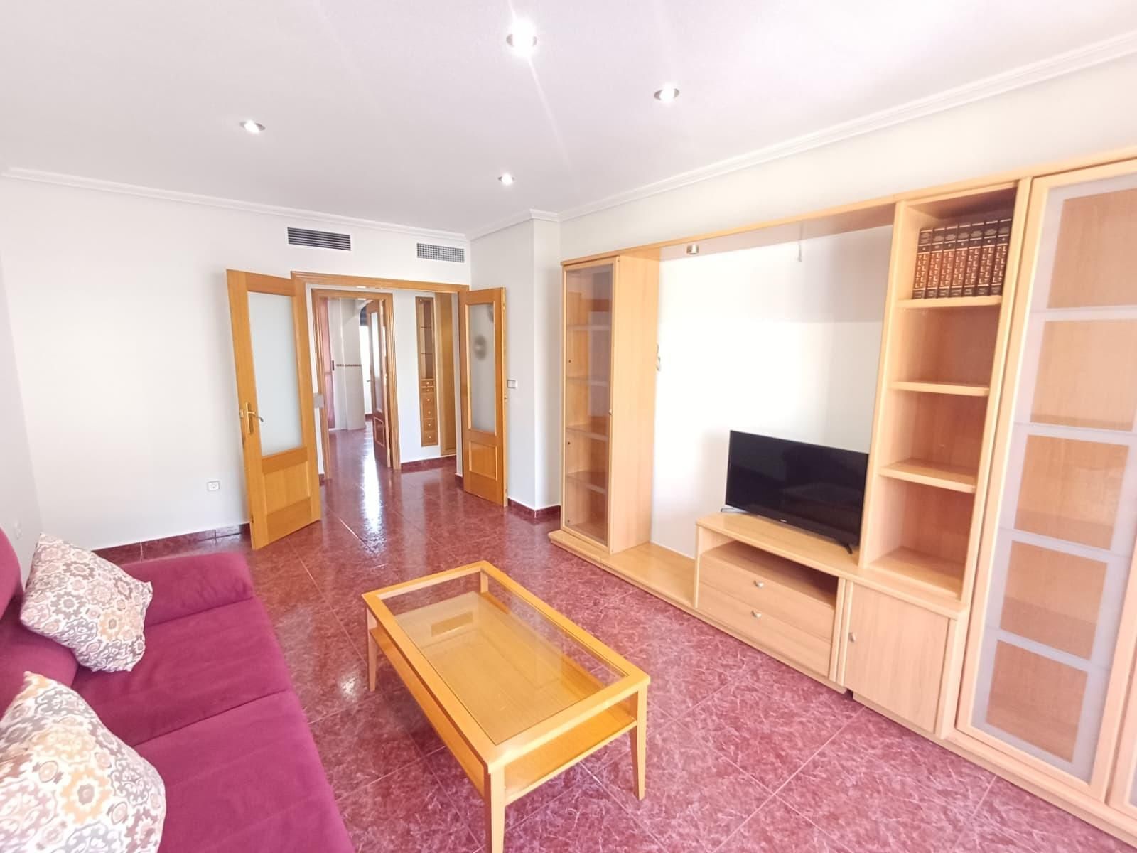 Living room of Flat for sale in  Murcia Capital  with Air Conditioner, Terrace and Storage room