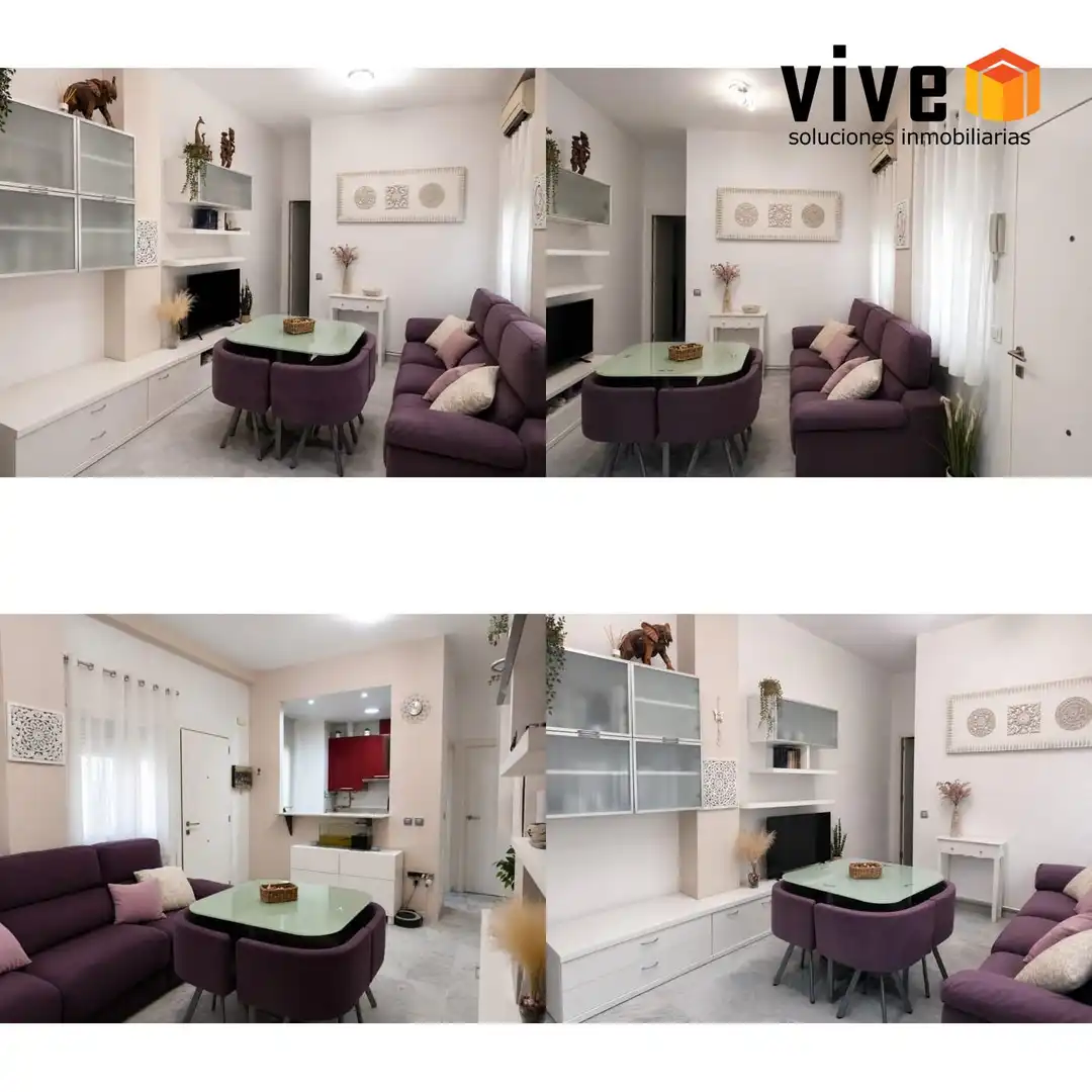 Sala d'estar de Pis en venda en Sevilla amb Calefacció, Traster i Moblat