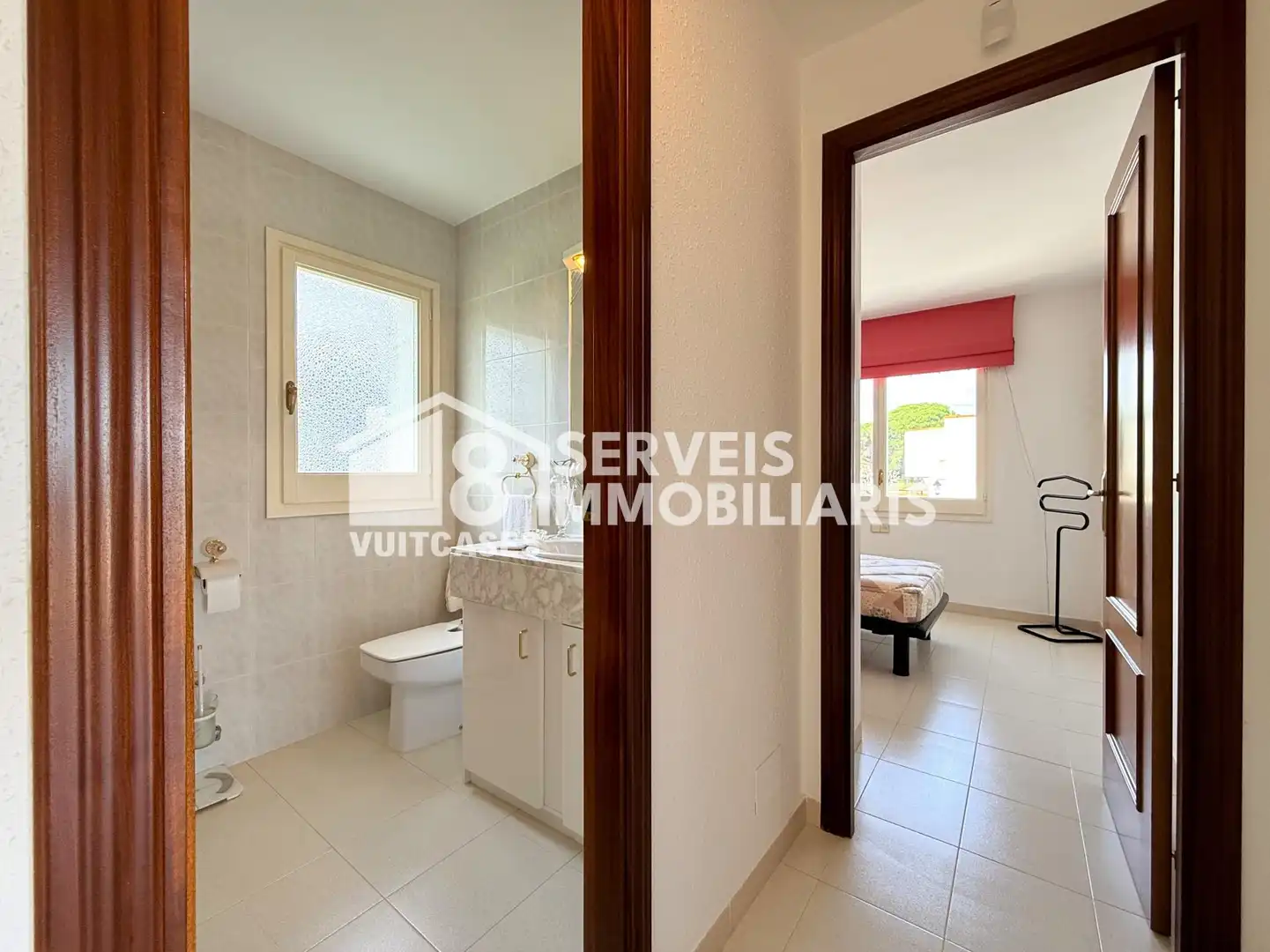 Baño de Casa adosada en venta en Sant Pol de Mar con Calefacción, Jardín privado y Terraza