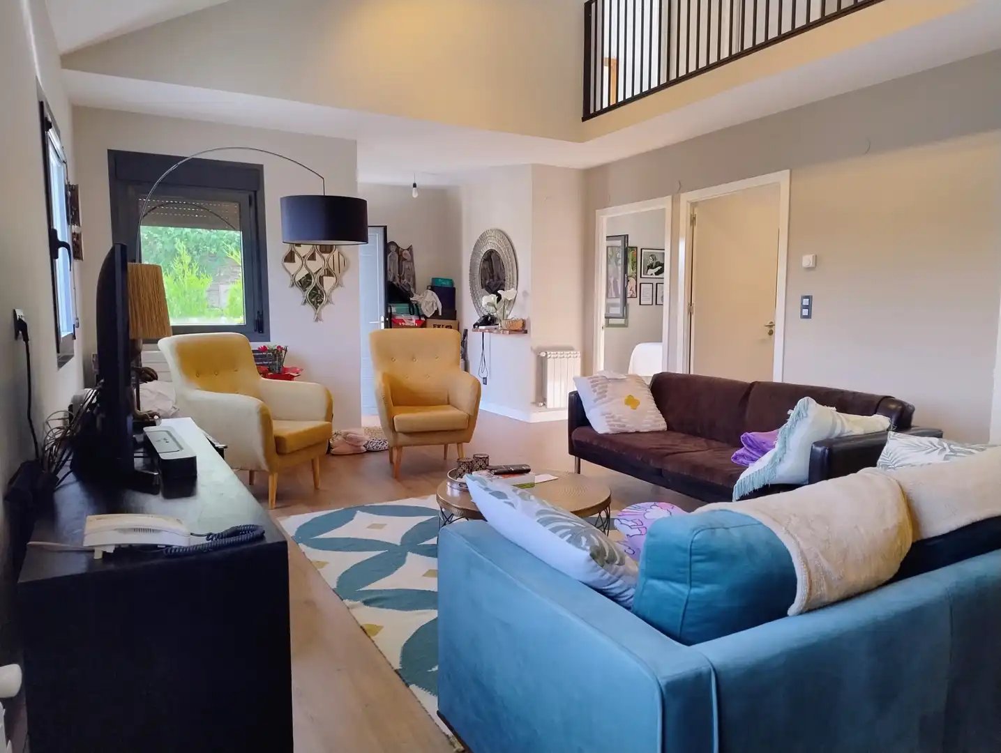 Sala de estar de Casa o chalet en venta en Begonte con Calefacción, Jardín privado y Parquet