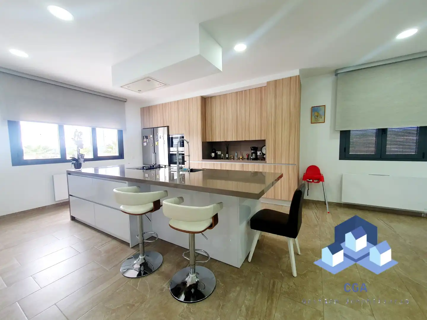 Cocina de Casa o chalet en venta en Lorca con Aire acondicionado, Calefacción y Jardín privado
