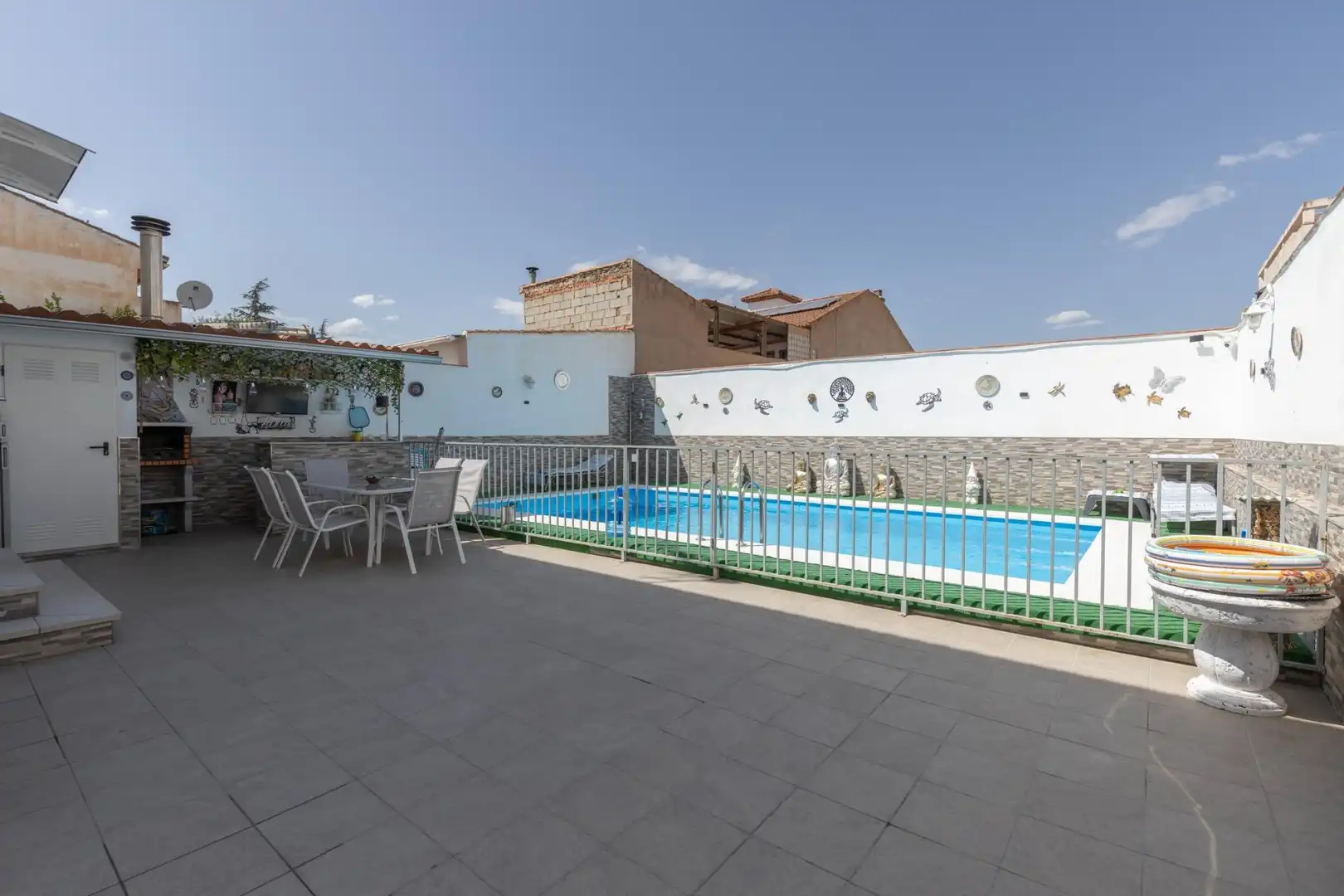 Swimming pool of Houses for sale in Láchar  with Air Conditioner, Heating and Swimming Pool