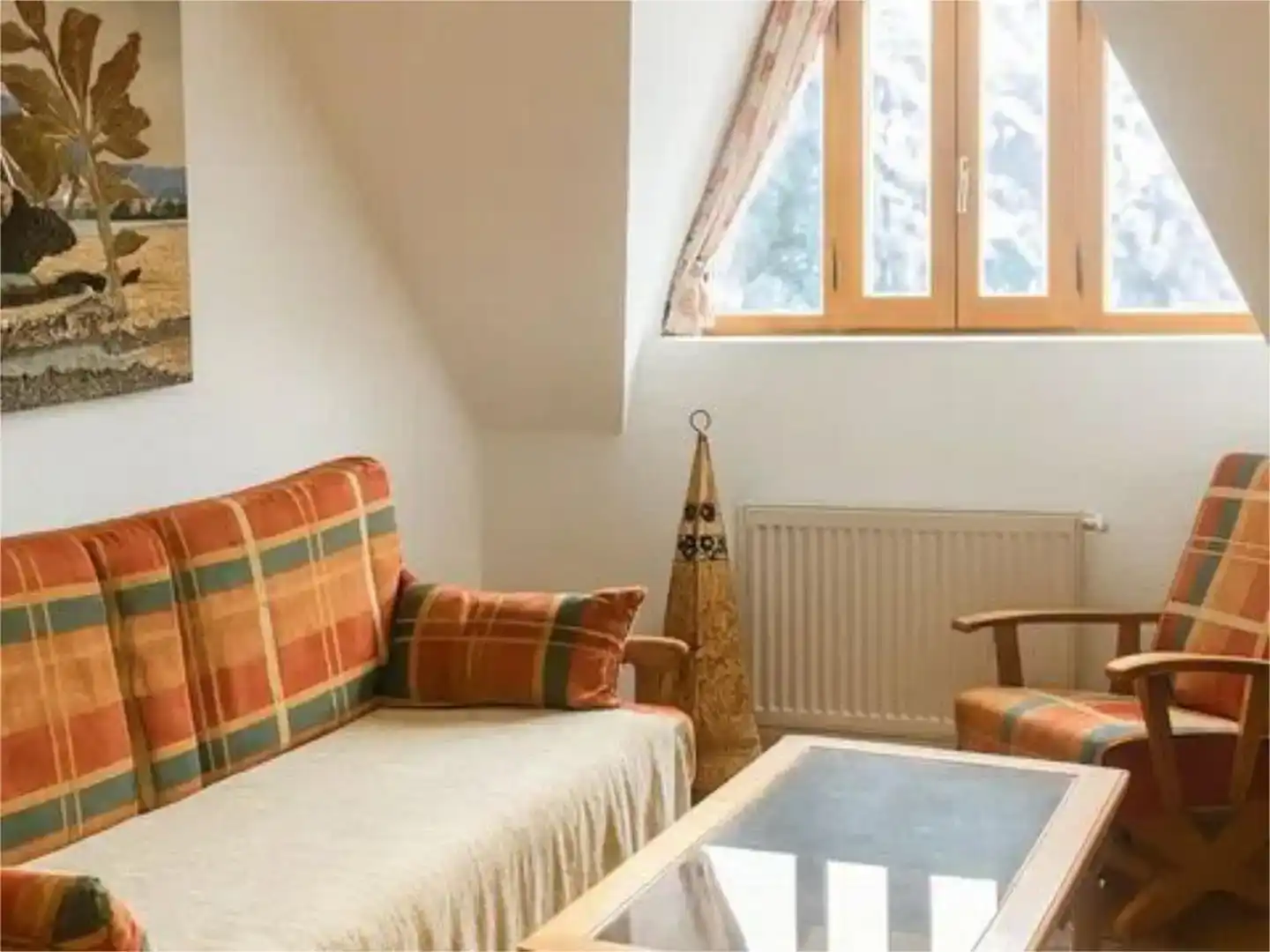 Sala d'estar de Pis en venda en Sallent de Gállego amb Parquet, Traster i Piscina