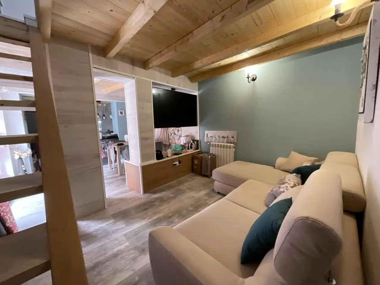 Sala de estar de Casa o chalet en venta en Cirueña con Calefacción, Jardín privado y Amueblado