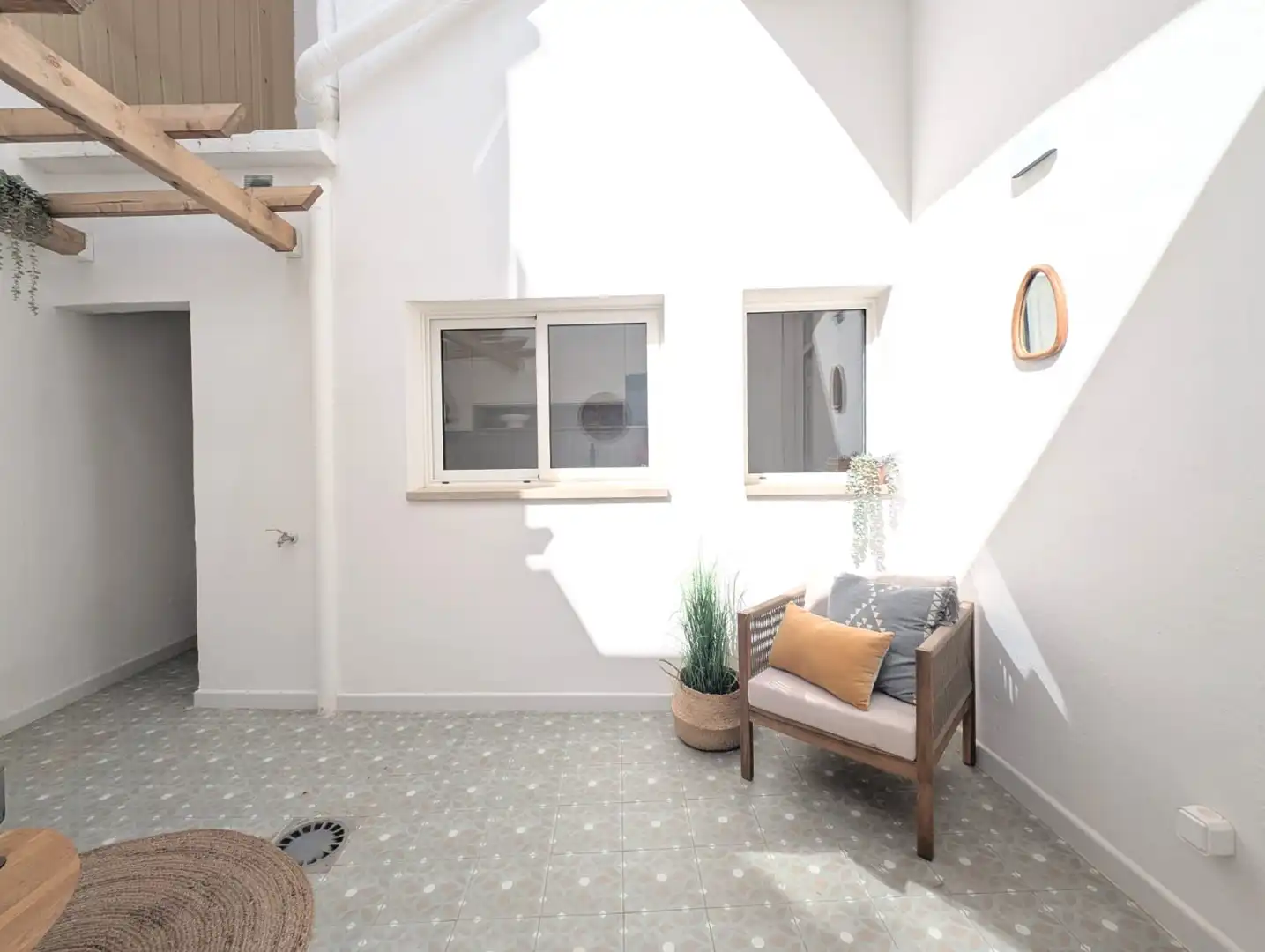 Terraza de Casa adosada en venta en Mataró con Aire acondicionado, Calefacción y Parquet