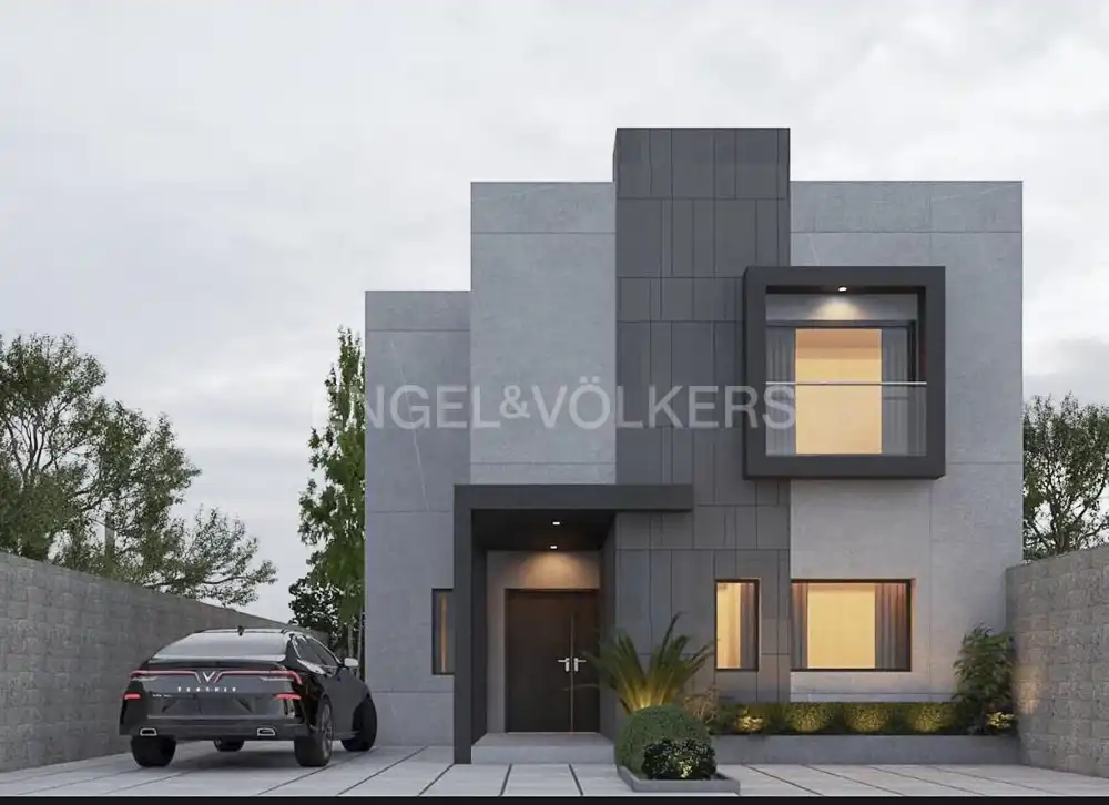 Exterior view of Detached homes for sale in Fuente El Saz de Jarama  with Air Conditioner, Heating and Private garden