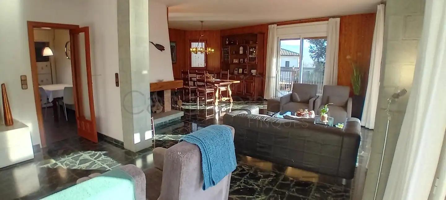 Sala de estar de Casa o chalet en venta en Sant Vicenç de Torelló con Calefacción, Jardín privado y Terraza