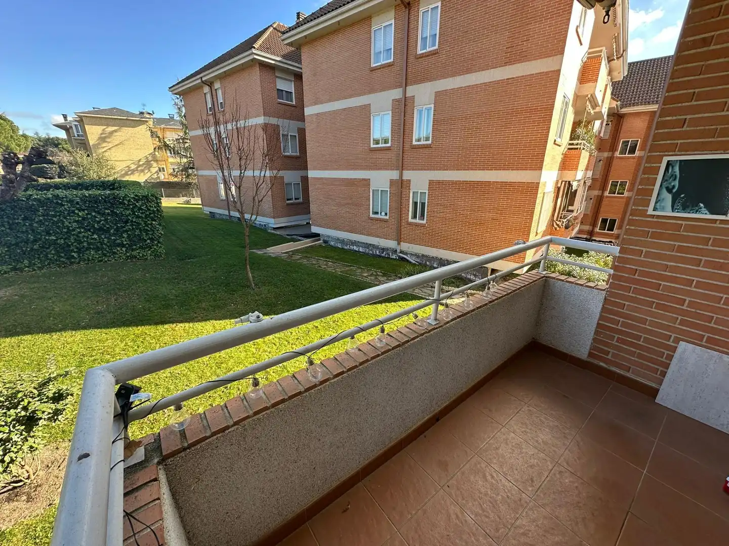 Terraza de Piso en venta en El Escorial con Calefacción, Jardín privado y Piscina comunitaria