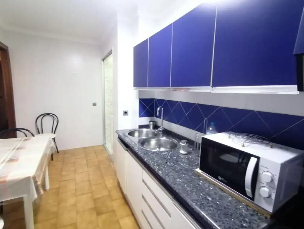 Kitchen of Flat for sale in Lorca  with Air Conditioner, Terrace and Furnished