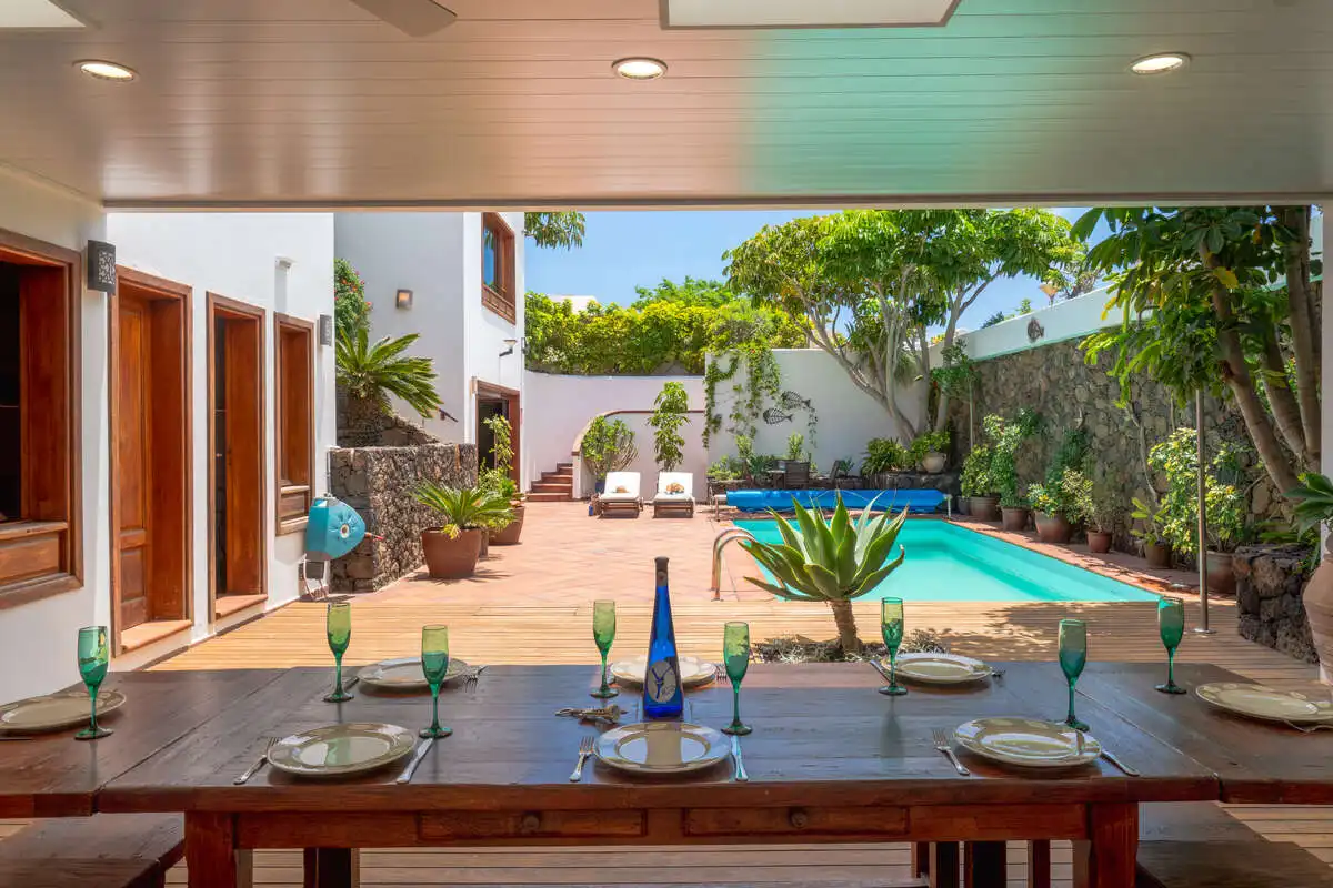 Terraza de Casa o chalet en venta en Arrecife con Aire acondicionado, Jardín privado y Terraza