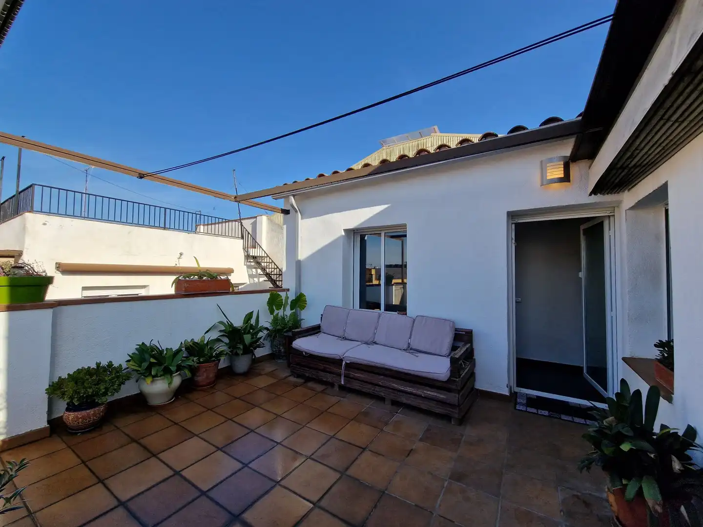 Terraza de Finca rústica en venta en Cassà de la Selva con Aire acondicionado, Calefacción y Terraza