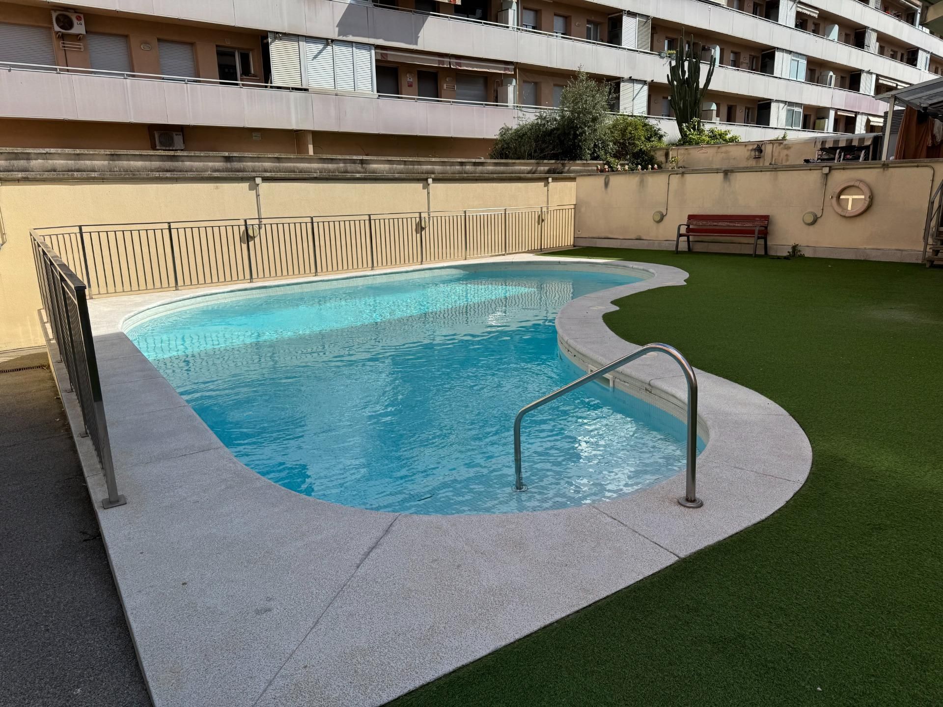 Swimming pool of Flat for sale in Viladecans  with Heating, Private garden and Terrace