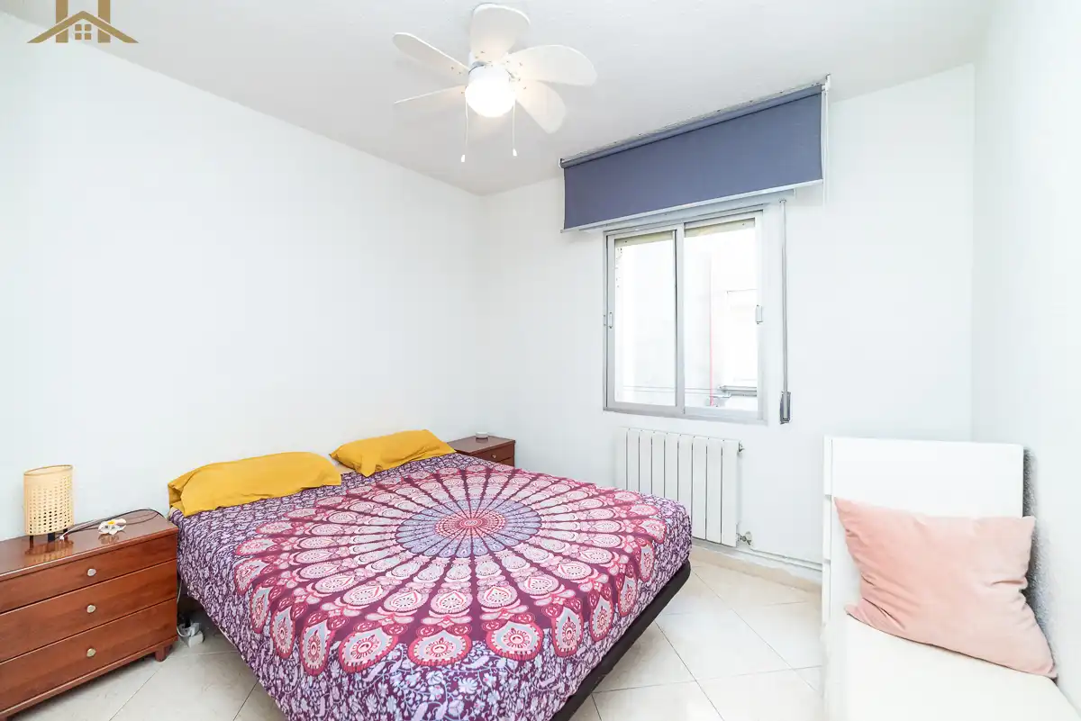 Bedroom of Flat for sale in Leganés  with Air Conditioner, Terrace and Furnished