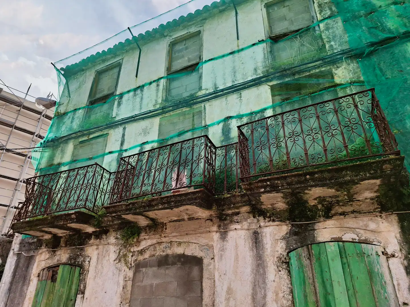 Vista exterior de Casa adosada en venda en Mugardos