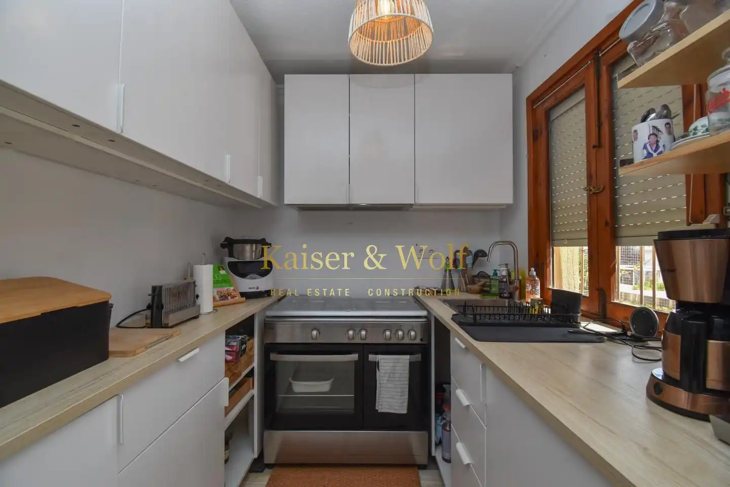 Cocina de Piso en venta en Santa Pola con Aire acondicionado, Jardín privado y Terraza