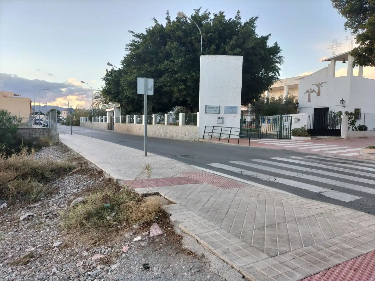 Vista exterior de Residencial en venda en Almería