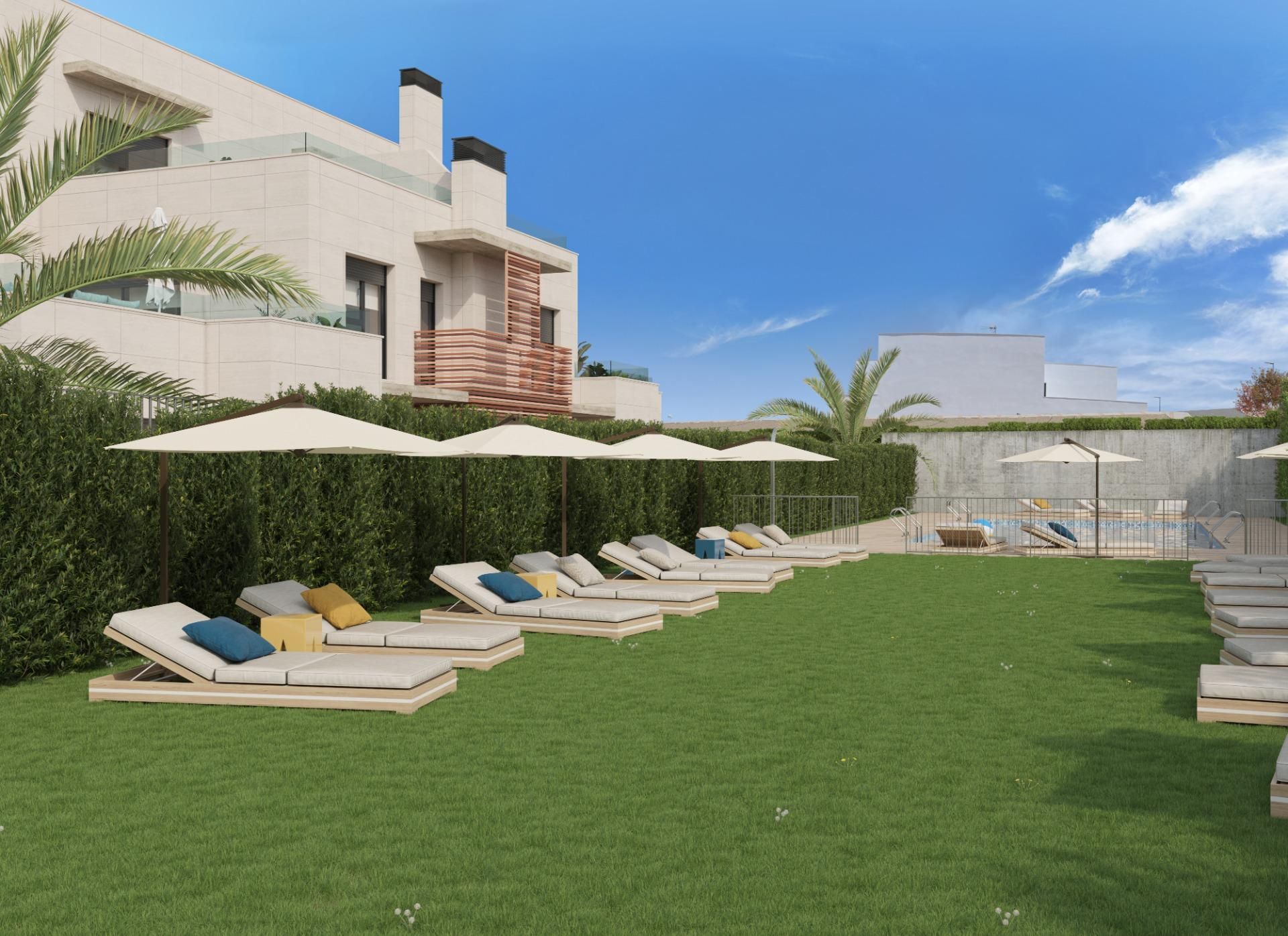 Terrace of Flat for sale in Badajoz Capital  with Air Conditioner, Heating and Private garden