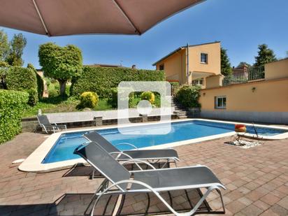 Swimming pool of House or chalet for sale in Sant Antoni de Vilamajor  with Air Conditioner, Terrace and Swimming Pool
