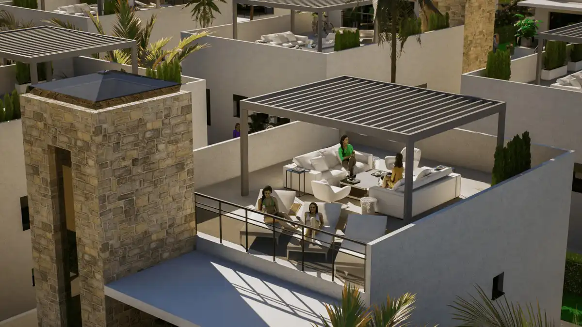 Terraza de Casa o chalet en venta en Mazarrón