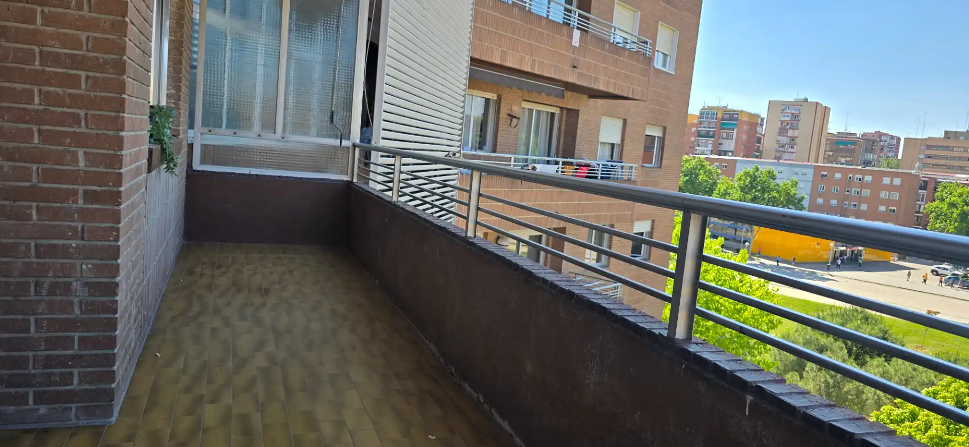 Balcony of Flat for sale in Madrid  with Heating, Private garden and Terrace