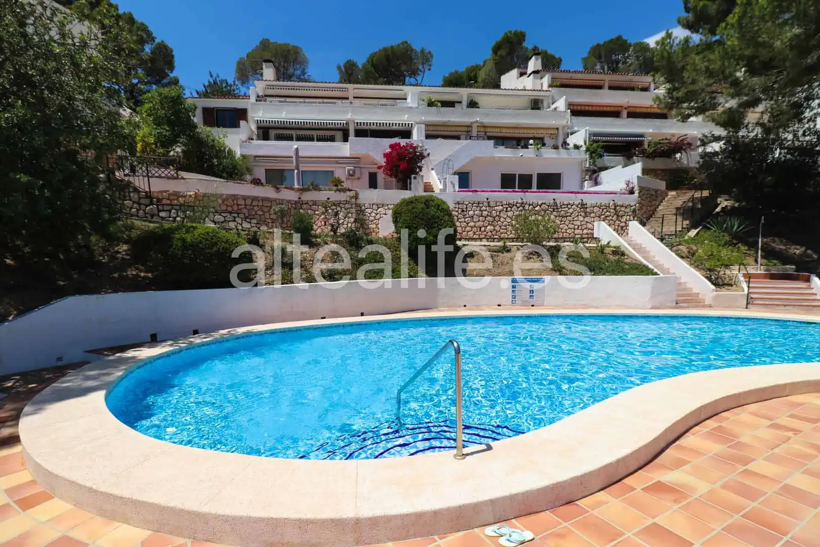 Vista exterior de Apartamento en venta en Altea con Aire acondicionado, Terraza y Piscina comunitaria