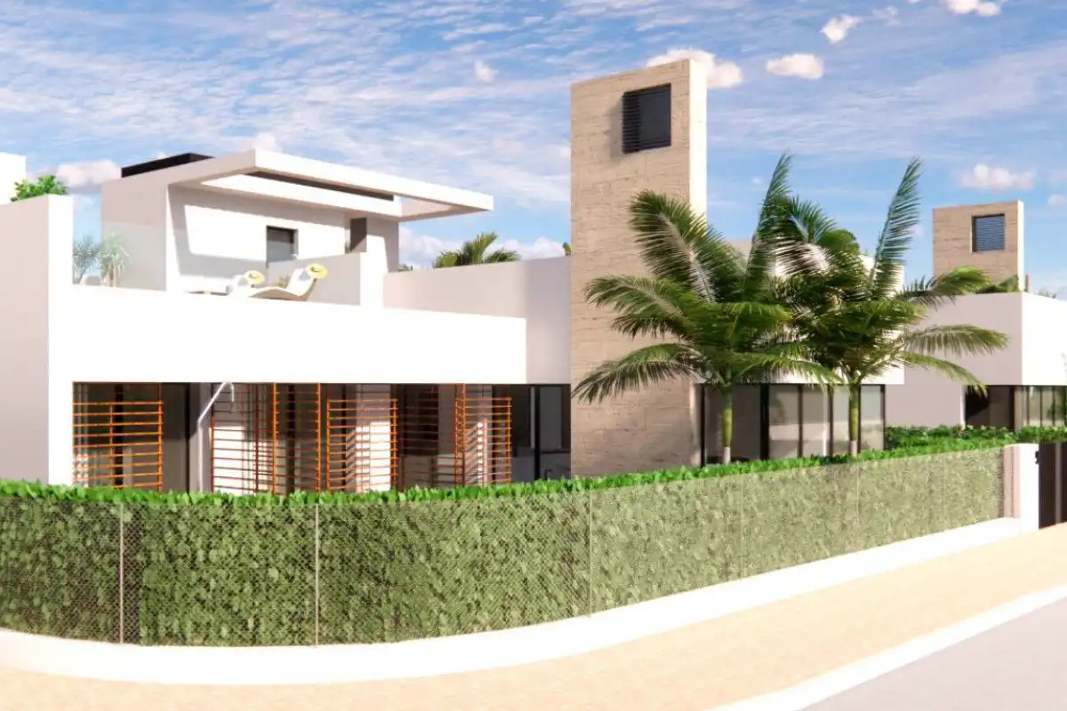 Exterior view of Houses for sale in Torre-Pacheco  with Air Conditioner, Swimming Pool and Community pool