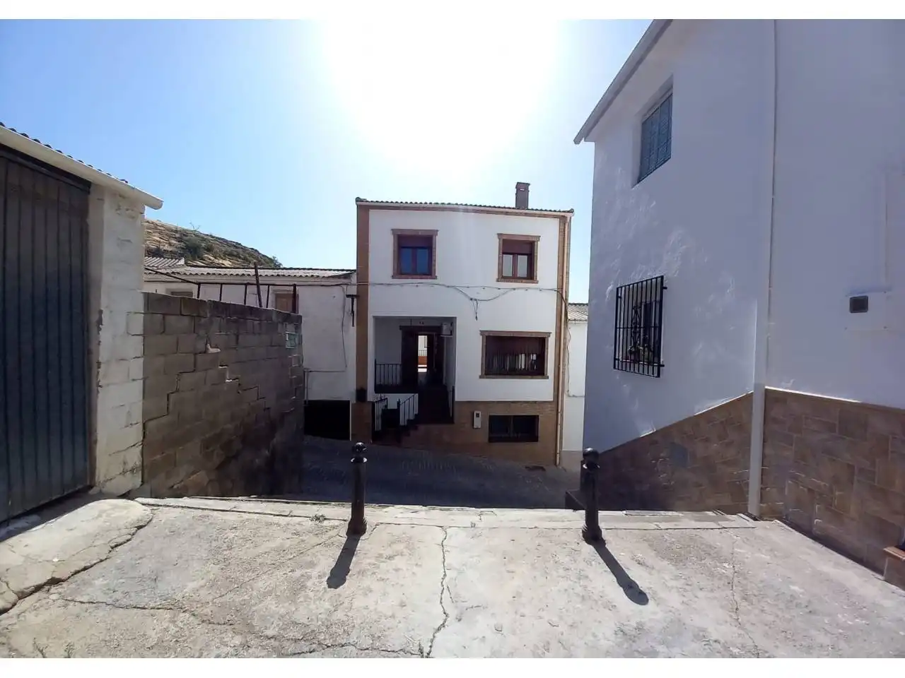 Vista exterior de Casa o chalet en venta en Íllora con Terraza