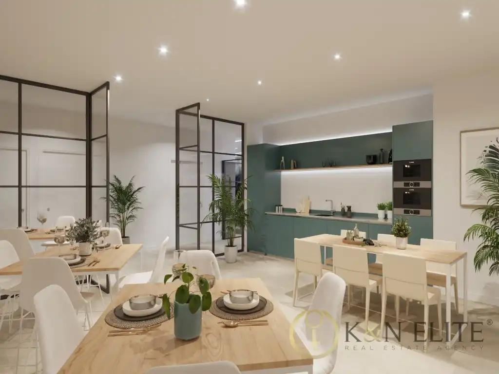 Kitchen of Attic for sale in Estepona  with Air Conditioner, Terrace and Swimming Pool