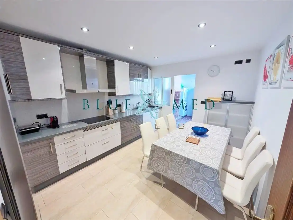 Cocina de Casa o chalet en venta en Mazarrón con Aire acondicionado, Calefacción y Terraza