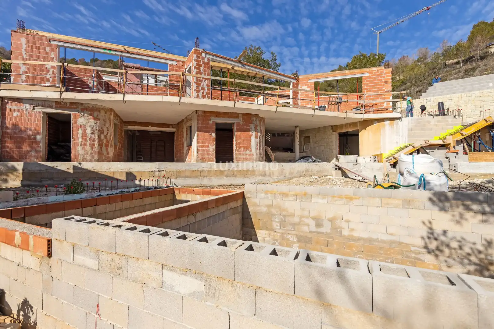Exterior view of Houses for sale in Jávea / Xàbia  with Air Conditioner, Heating and Terrace
