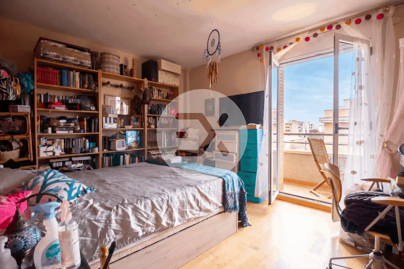 Bedroom of Flat for sale in Castelldefels  with Heating, Parquet flooring and Terrace