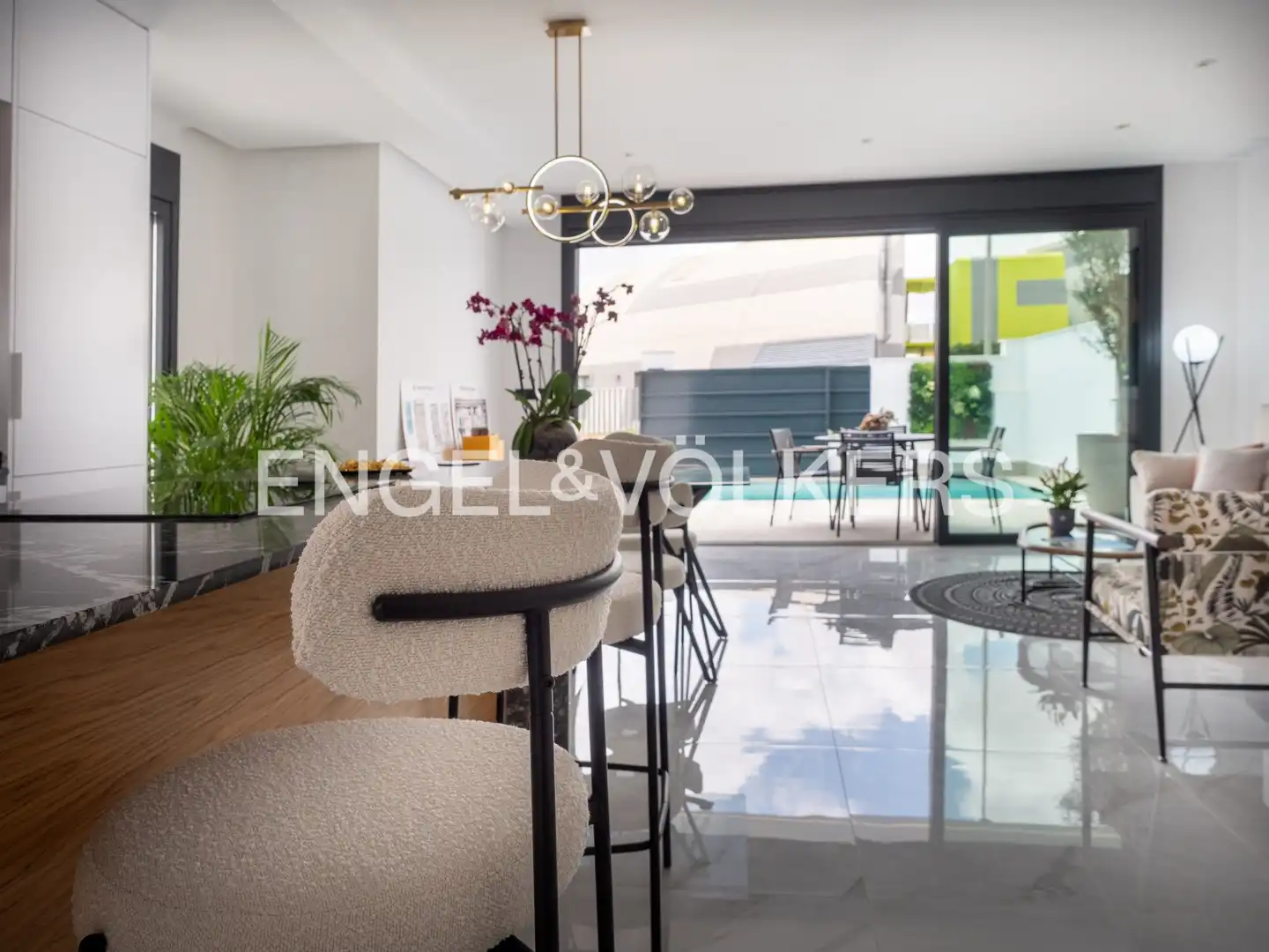 Comedor de Casa o chalet en venta en San Pedro del Pinatar con Aire acondicionado, Calefacción y Jardín privado