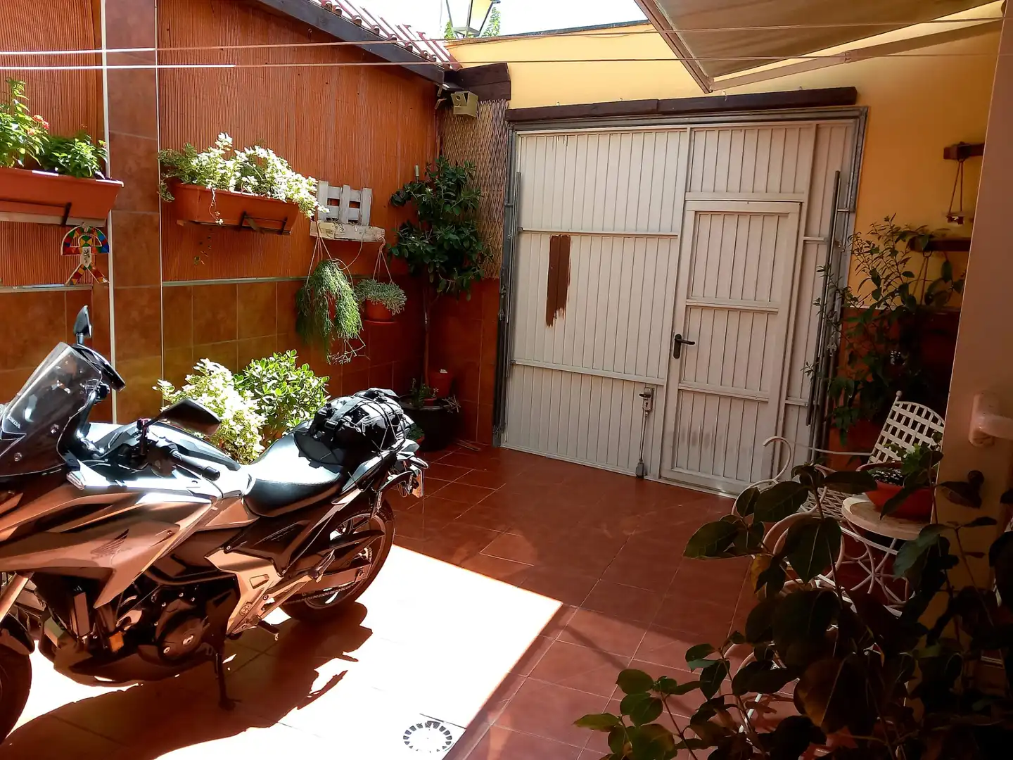 Terrassa de Casa o xalet en venda en Talavera la Real amb Aire condicionat i Moblat