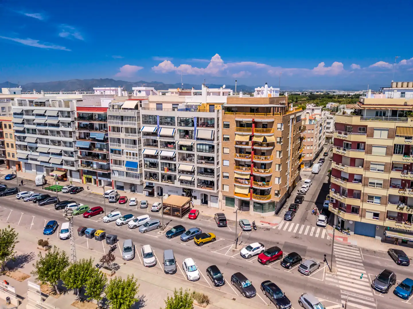 Exterior view of Flat for sale in Burriana / Borriana  with Air Conditioner, Heating and Terrace